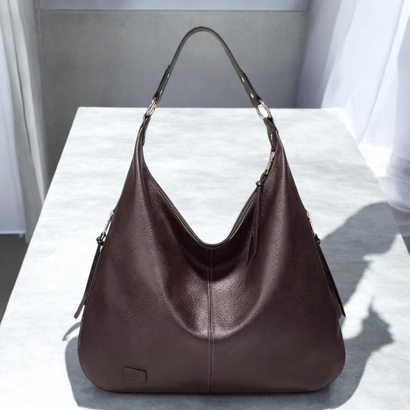 Women's Designer Handbag - Large Leather Purse, Travel Shoulder Bag, Fashion Tote, Messenger Bag, Feminine Hobo Style
