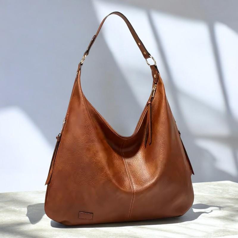 Women's Designer Handbag - Large Leather Purse, Travel Shoulder Bag, Fashion Tote, Messenger Bag, Feminine Hobo Style