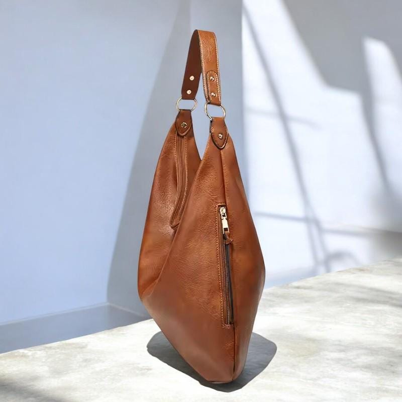 Women's Designer Handbag - Large Leather Purse, Travel Shoulder Bag, Fashion Tote, Messenger Bag, Feminine Hobo Style