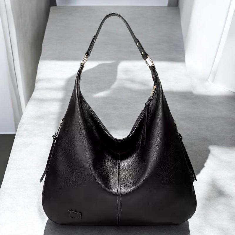 Women's Designer Handbag - Large Leather Purse, Travel Shoulder Bag, Fashion Tote, Messenger Bag, Feminine Hobo Style
