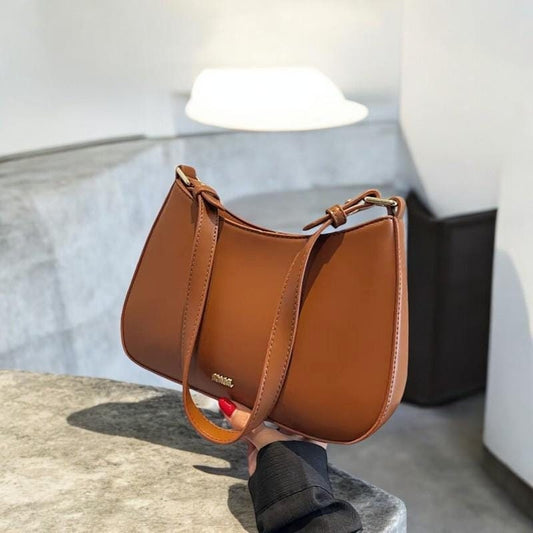 Trendy PU Leather Shoulder Bag | Stylish Retro Handbag for Women | Street Style Ladies' Daily Bag | Perfect Gift for Her
