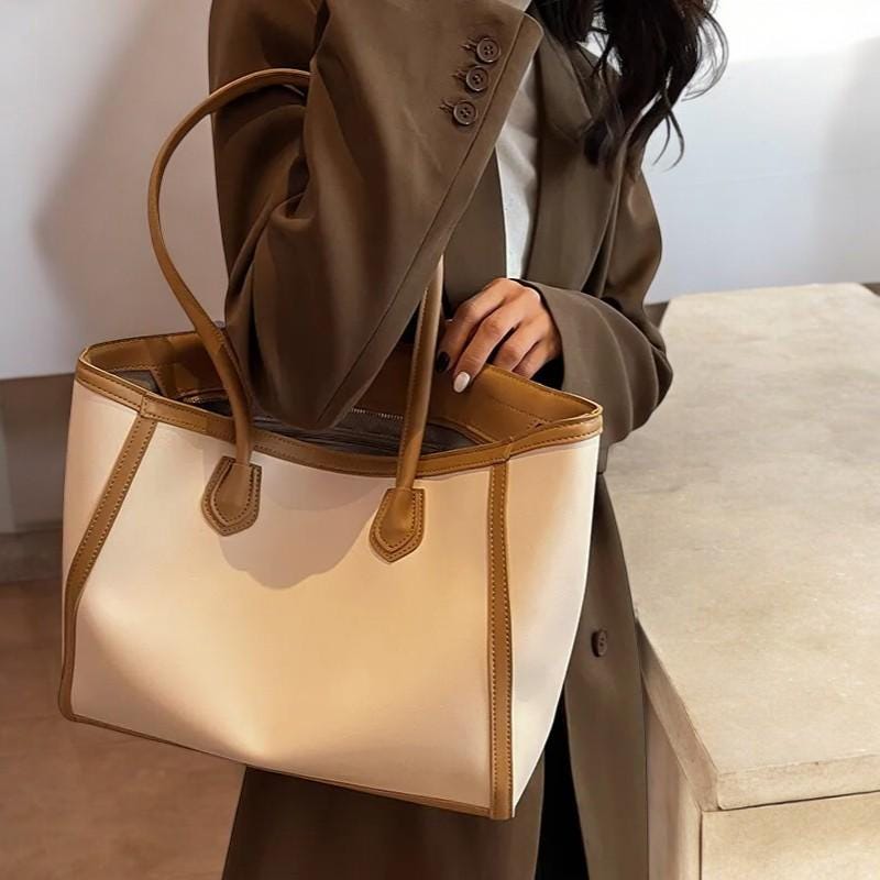 Women's Designer Leather Shoulder Bag – Quality Fashionable Handbag, Fashion Shoulder Tote, Messenger Bag, Large Capacity Lady Handbag