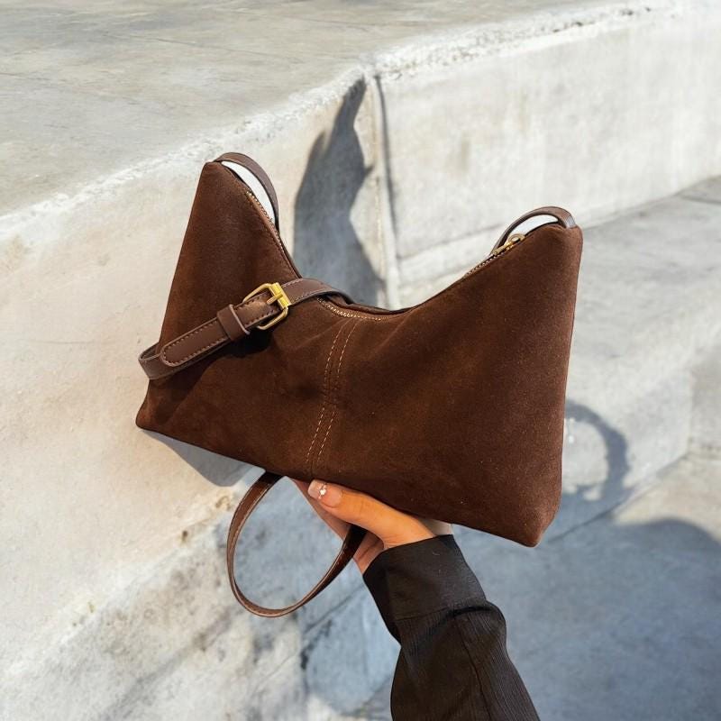 PU Leather Small Shoulder Bag - Women’s Y2K Handbag, Trendy Crossbody Purse, Stylish Winter Designer Bag for Daily Use, Fashion Handbag