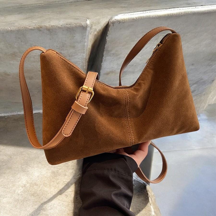 PU Leather Small Shoulder Bag - Women’s Y2K Handbag, Trendy Crossbody Purse, Stylish Winter Designer Bag for Daily Use, Fashion Handbag