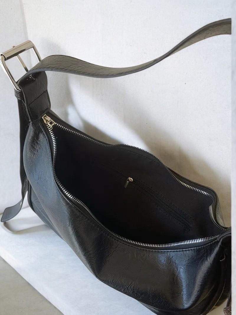 Large Capacity PU Leather Shoulder Bag - Women’s Luxury Handbag, Designer Tote Purse, Crossbody Work Bag, Elegant Everyday Carry Handbag