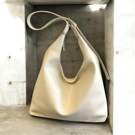 2025 Fashion PU Leather Tote Bag – Women’s Large Capacity Shoulder Bag, Trendy Handbag, Simple Everyday Purse, Elegant Messenger Bag