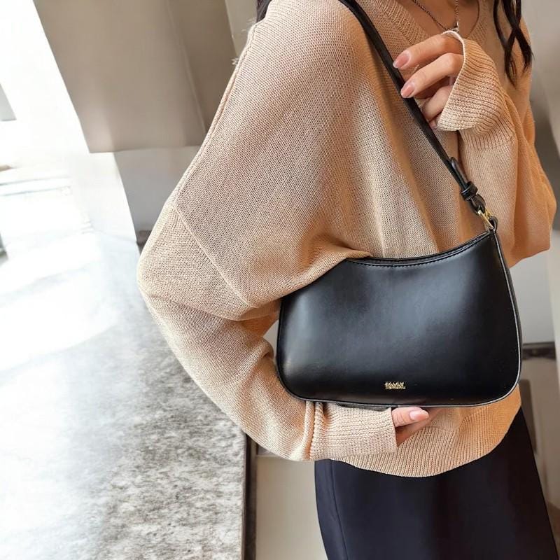 Trendy PU Leather Shoulder Bag | Stylish Retro Handbag for Women | Street Style Ladies' Daily Bag | Perfect Gift for Her