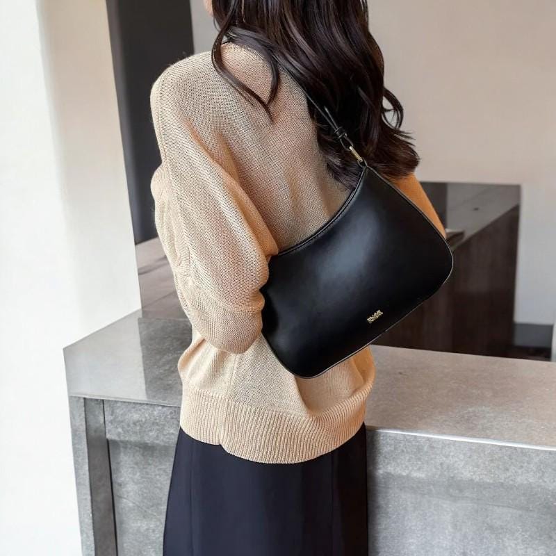 Trendy PU Leather Shoulder Bag | Stylish Retro Handbag for Women | Street Style Ladies' Daily Bag | Perfect Gift for Her