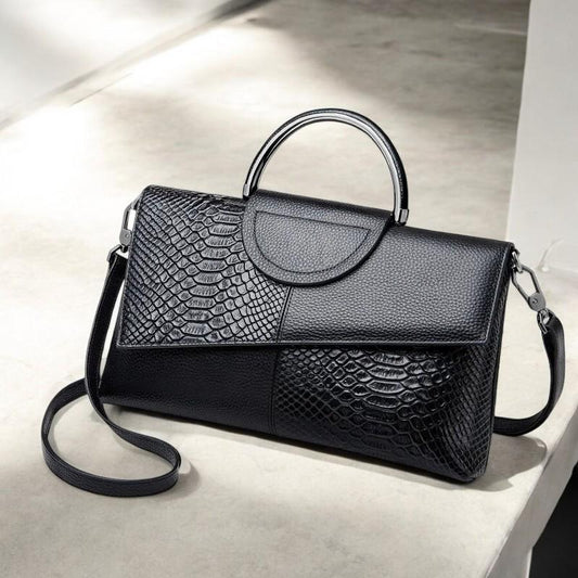 Women's Luxury Soft PU Leather Handbag, Designer Women’s Crossbody Shoulder Bag, High-Quality Ladies Purse, Designer Travel Shoulder Bag
