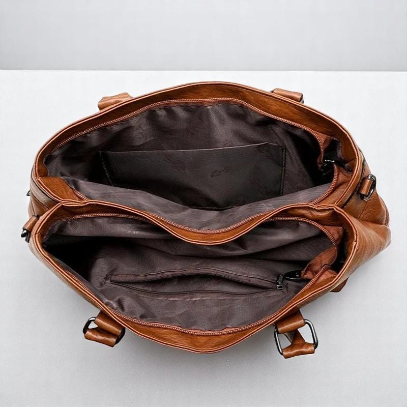 Elegant PU Leather Handbag – Women’s Large Shoulder Tote Purse, High Quality Top Handle Bag, Casual Crossbody Handbag for Daily Use